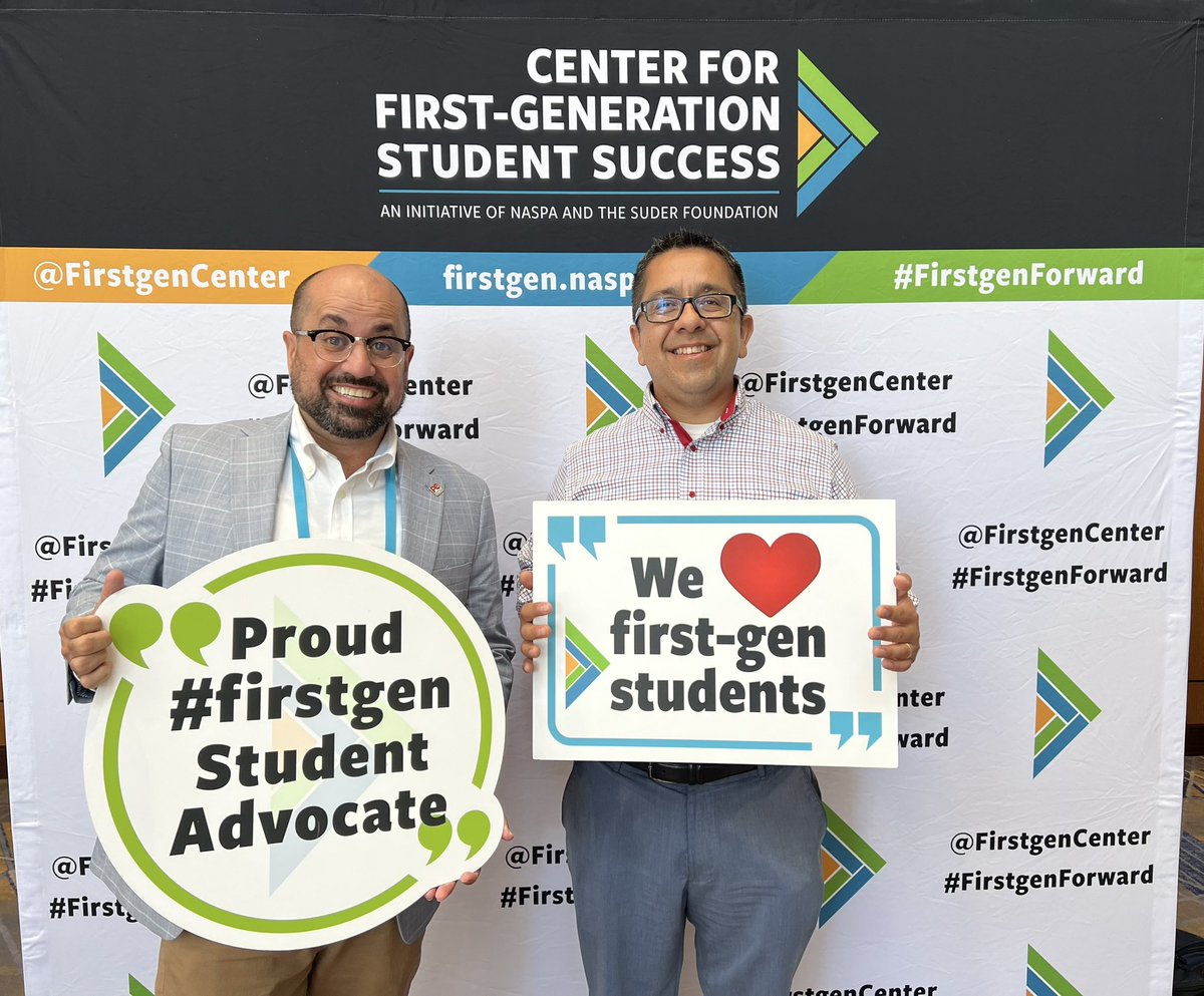 We had a great time learning about best practices in helping #firstgen @PCollegePirates students at the #SSHE2023 Conference. @FirstgenCenter @NASPAtweets #StudentSuccess #EdEquity #firstgen
