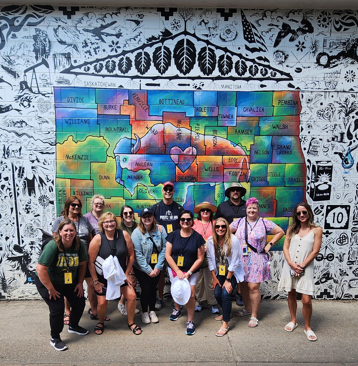 We have several travel bloggers exploring @bismancvb in @NorthDakota this week. @PostcardJar @OlioInIowa @lorilovesadv @CentralMNMom @CheesyDannelle @sarah_conery @diningduster HipGrandmaLife and @TravelWithSara - #MWTNBisman23 #BeNDLegendary #ilovebisman #HelloND