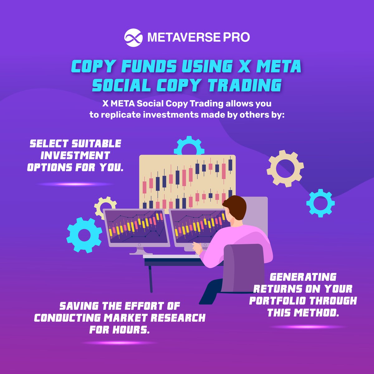 ChrlsHarris's tweet photo. Boost your investment potential with X META SOCIAL COPY TRADING! 🚀📊 

Discover the power of copy funds and unlock a world of diverse investment opportunities.

#xmetasocialcopyfund #socialcopyfund #blockchain #xmetaversepro #xmetaverse #metaverse #socialtrading  #copyfund https://t.co/2zUAaAvObU