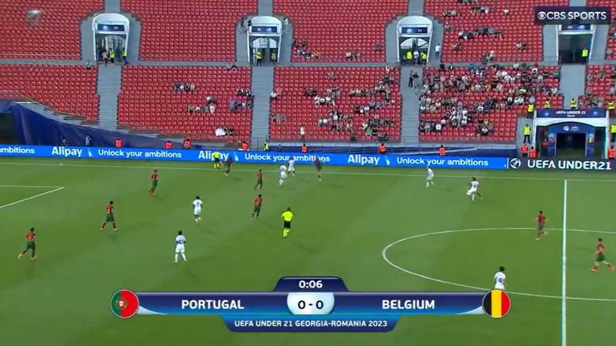 Portugal U21 vs Belgium U21