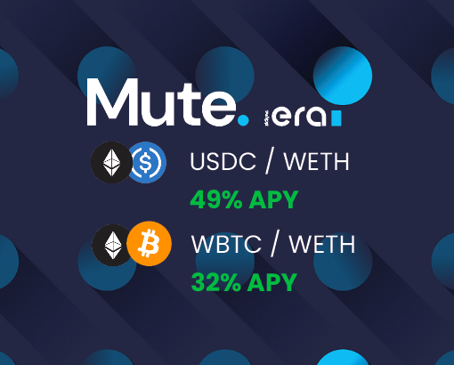 Mute's Amplifier: Still reigning as the undisputed champion of APYs in town! 🏆

Experience unbeatable returns on your assets with the Amplifier on <a href="/zkSync/">ZKsync</a>. 

Don't settle for less 👉 app.mute.io/amplifier