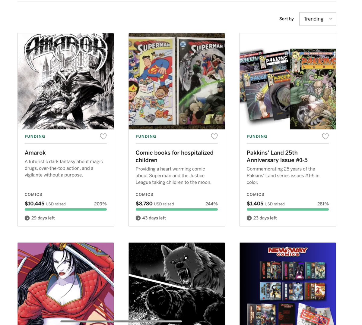 Amarok is the NUMBER 1 COMIC on indiegogo!!

indiegogo.com/projects/amaro…