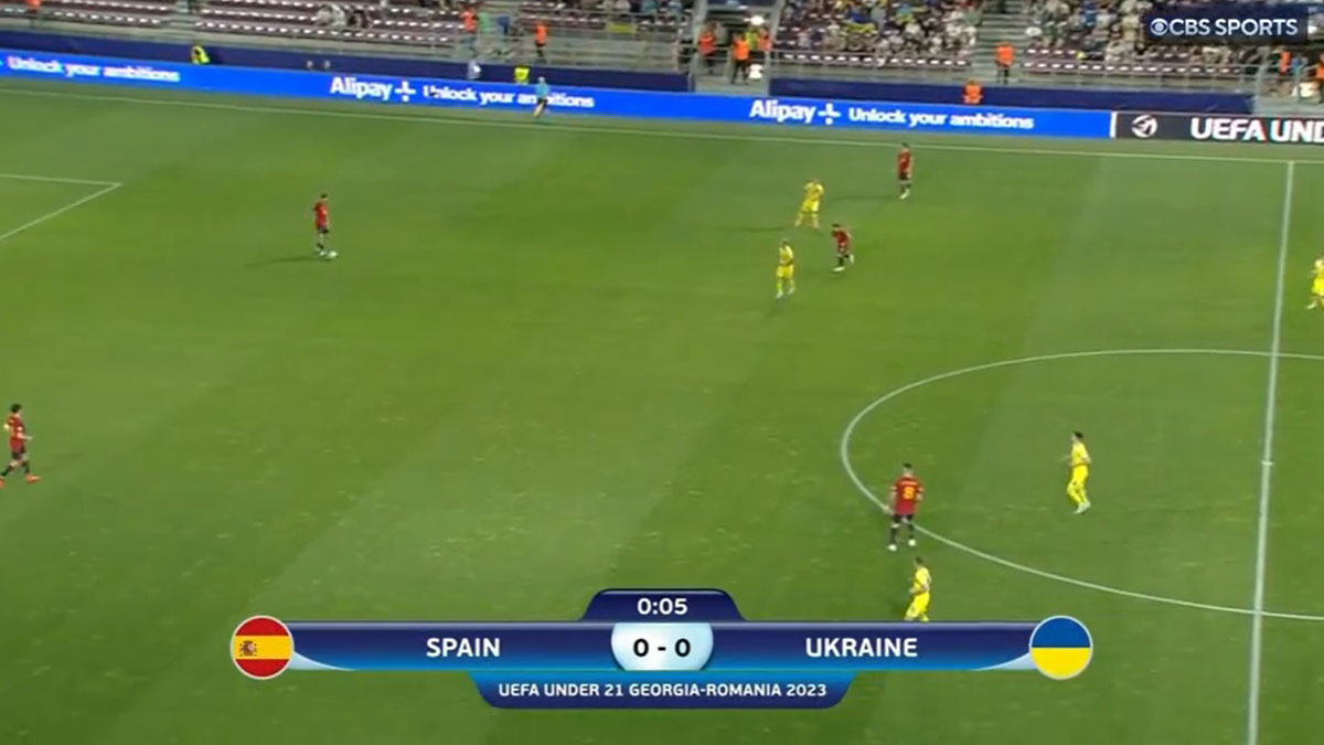 Spain U21 vs Ukraine U21