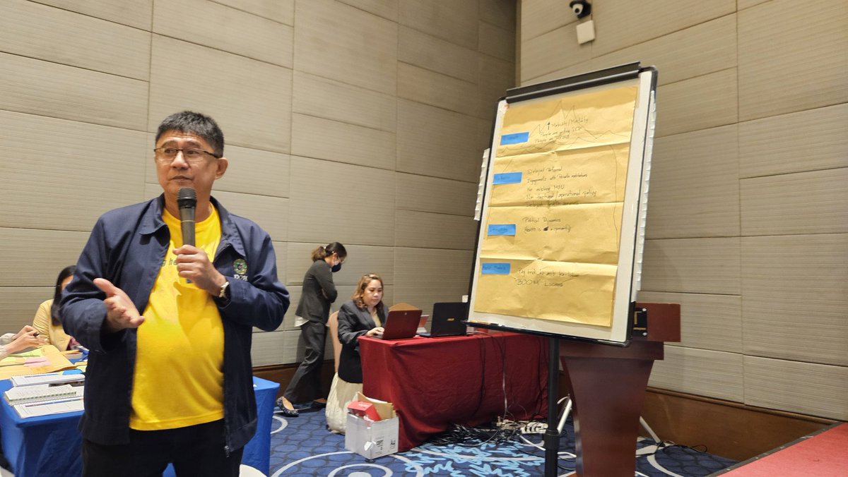 ZFF_foundation's tweet photo. Participants form groups based on their respective provinces for an activity on the Iceberg model for systems thinking. 

#ZFF4UHC
#Partners4UHC
#BayangMalusog https://t.co/XlzJwTnBYr