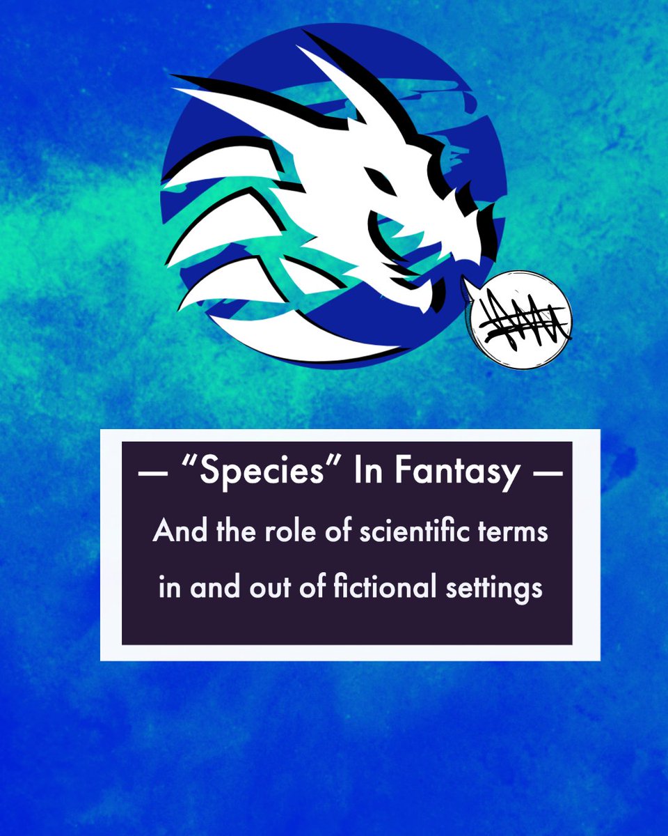 After a few months of some medical adventures and grad school stress, it's finally here! My exploratory blog post that was kicked off by WOTC's use of species in D&D and led me down the connotations of science jargon.
#blog #dnd5e #sciencecommunication

gettingthesciencewrite.com/2023-Species-I…