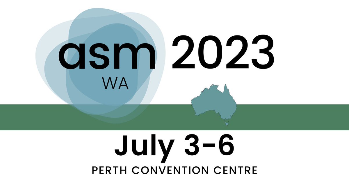 Our ASM 2023 Meeting is coming up in Perth! 🦠🔬🧫#ASM2023 <a href="/BizEventsPerth/">Business Events Perth</a> <a href="/ASM_WA_Branch/">ASM WA</a> theasmmeeting.org.au