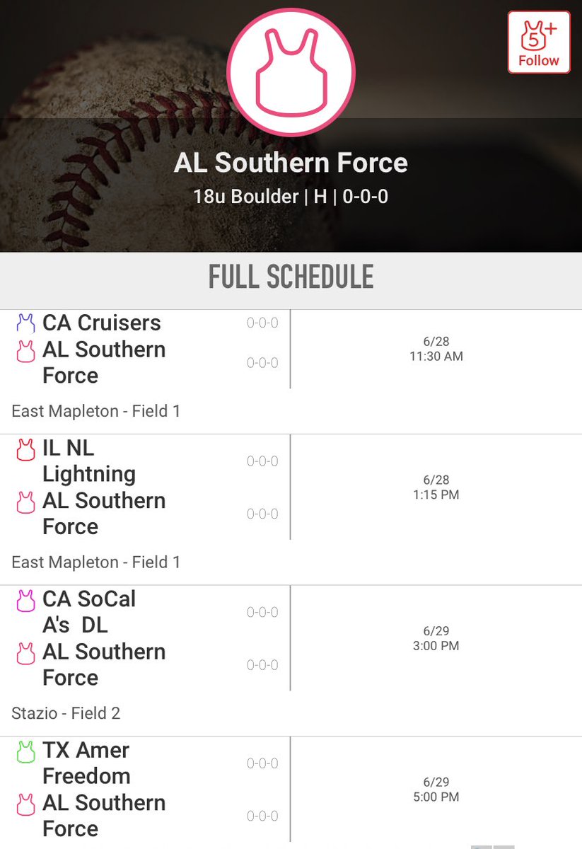 SouthernForce18U_Palmer tweet media