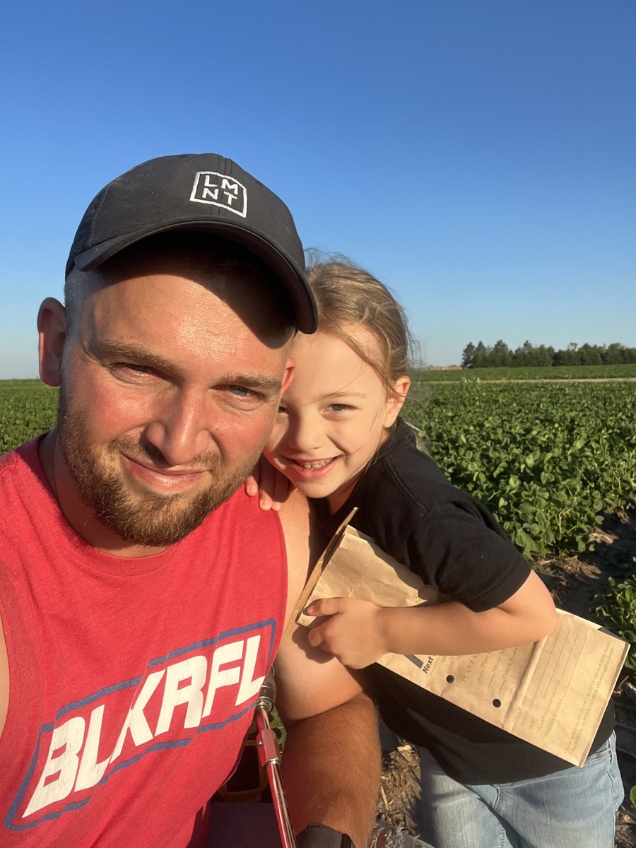 She may grow up and choose a whole other career other than in ag and thats fine with me. I just cherish every day she gets to spend tagging along with me. These days are precious