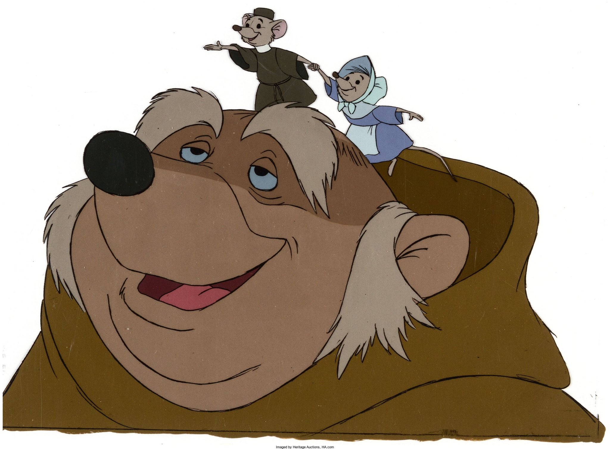 Jesse Nigro on X: "Can you imagine a modern kids movie portraying such  explicitly traditional, Christian characters in a completely positive light  as Friar Tuck and the church mice from Disney's Robin