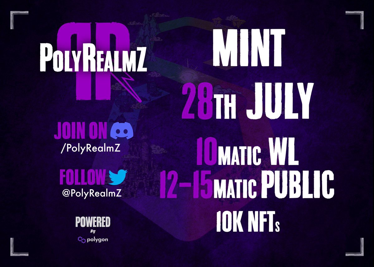 SkullShaman's tweet photo. Honestlyโฆ. I canโt wait one monthโฆ.
Join our discord now or regret later!๐๐ผ
https://t.co/Bow31SqxFb
Follow us here๐๐ผ
@PolyRealmz
#PolyRealmZ #PolyGodZ https://t.co/vlUsAGm9og