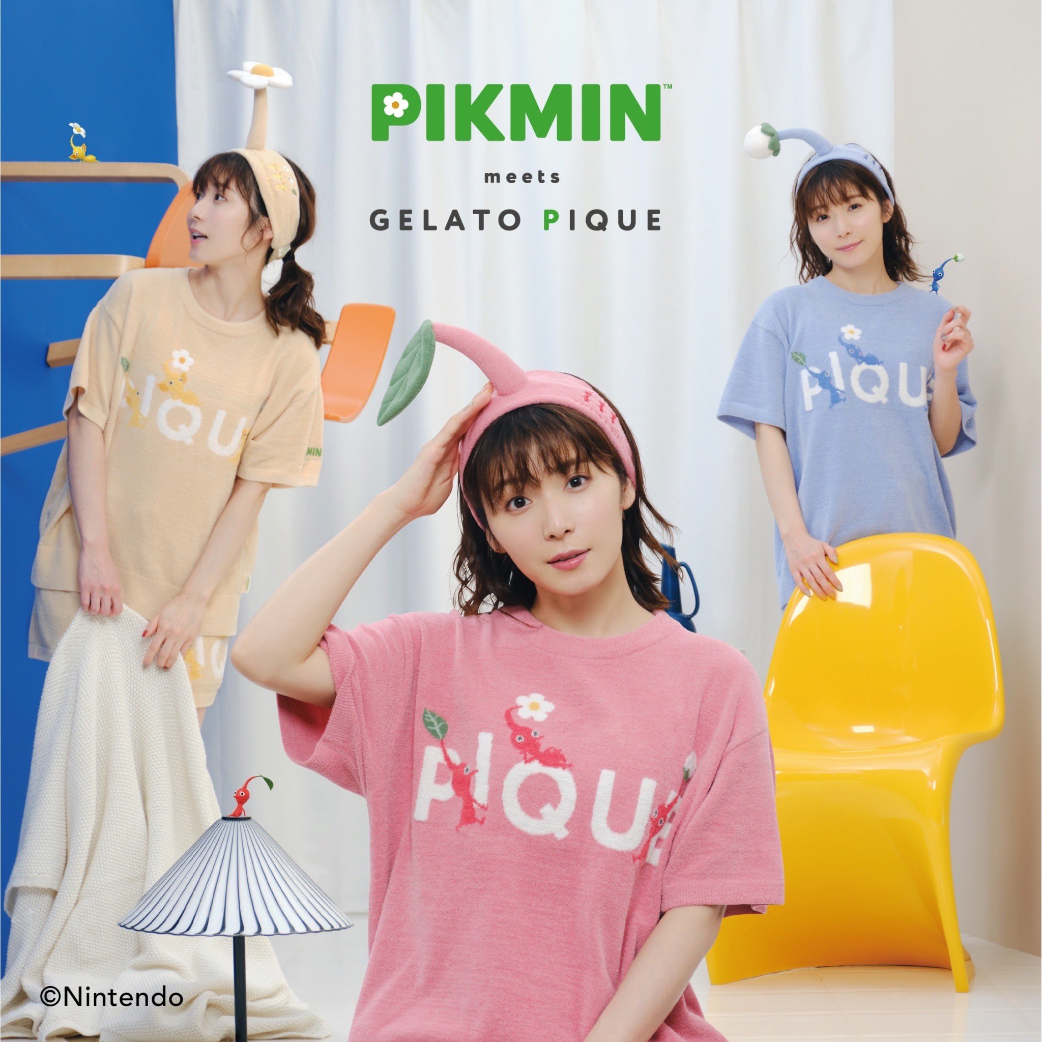 gelato pique ジェラートピケ　ジェラピケ　ピクミン　PIKMIN