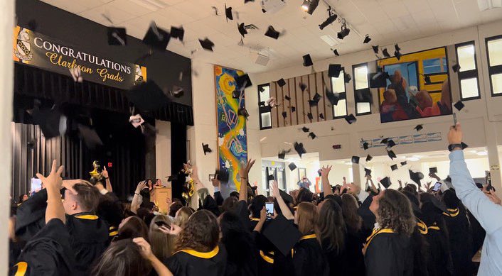 Congratulations Class of 2023! 💛🖤 #clkproud