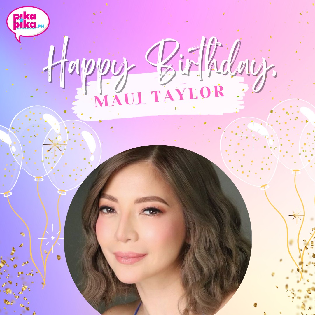 Happy birthday, Maui Taylor! May your special day be filled with love and cheers.    