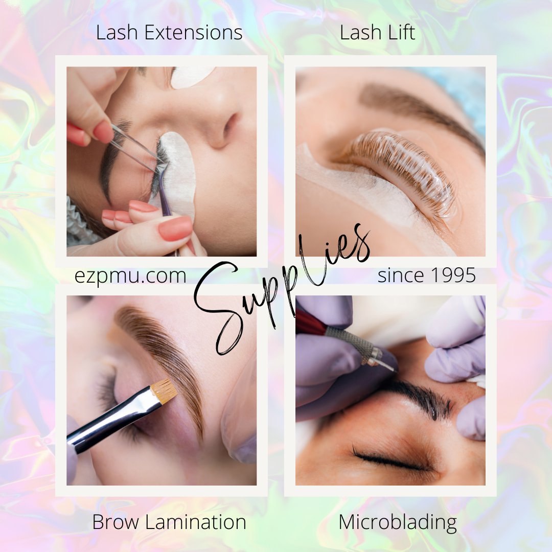 Since 1995 EZ PERMANENT MAKEUP carries a unique line of supplies for #PermanentMakeup, #Microblading #LashExtensions, #LashLifting, #BrowLamination #LashTint #BrowTint #brows #browshaping #eyes #lashes #eyelashes #Salon #Share #tellafriend #beauty #makeup #joy #ink #love #ezpmu