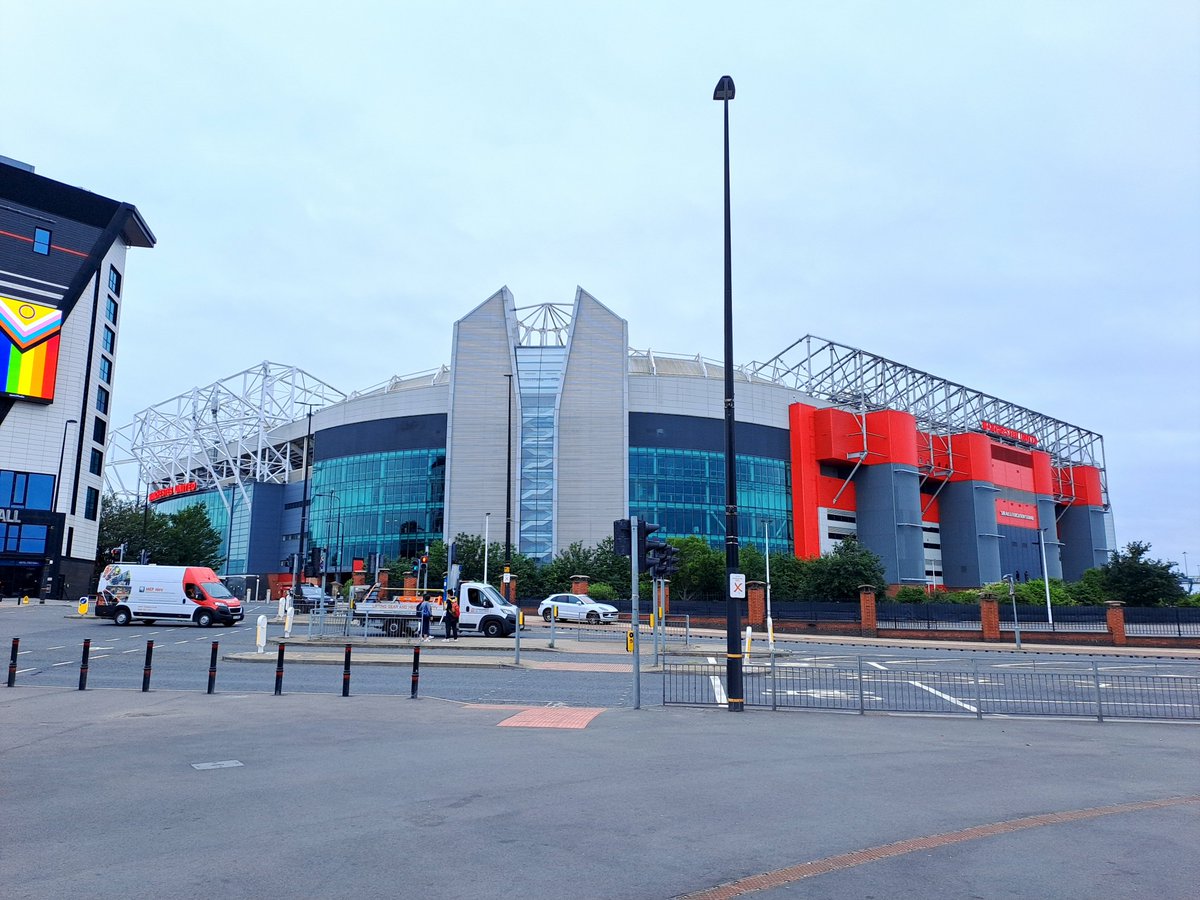 This view from Sir Alex Ferguson Way: never gets old! 😍😍