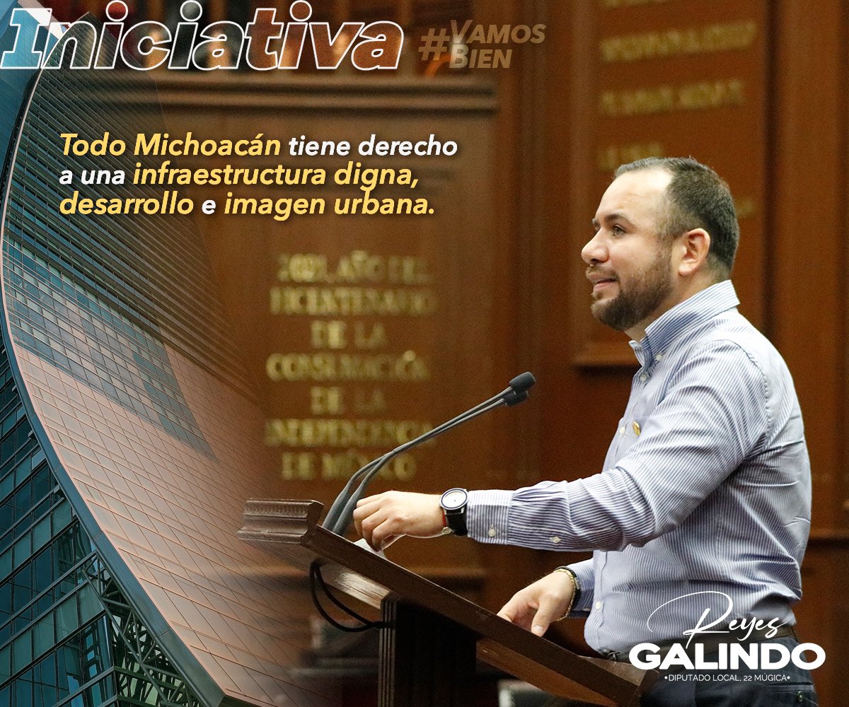 Presenté al @CongresoMich una iniciativa sobre el #derechoalaciudad”. Propongo aprovechar el potencial de nuestras zonas para impulsar el #crecimiento urbano y económico de los municipios; como se merece para nuestra #gente. Es lo que el Dip. Fed. @ReginaldoSF_PT ha denominado…
