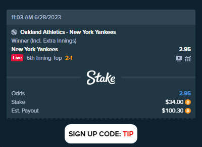 Oakland Athletics - New York Yankees