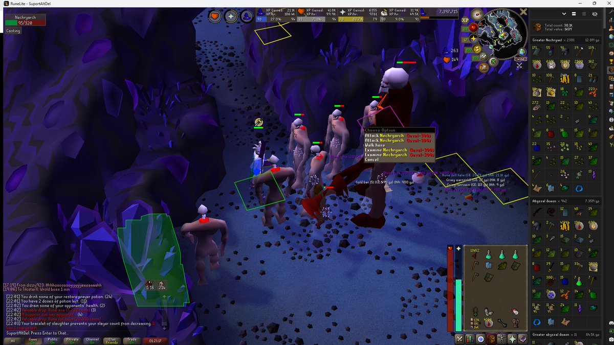 SupportAltDelet's tweet photo. Ummm how insane is this luck? I think I hit a jackpot? #osrs #spoon #Oldschoolrunescape https://t.co/jyUiFxRgBr