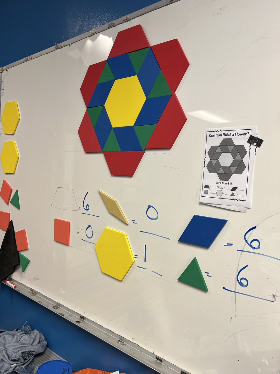 JarushaG's tweet photo. Week 4 of Atomic Blast @HelpKCKids - Worked with 1st grade today and during Math we pulled out the pattern blocks - by 3rd puzzle Ss had to be independent #AtomicBlastSummer #Boysandgirlsclub #JDWagner #mathpatterns https://t.co/uhGbKWxyX4