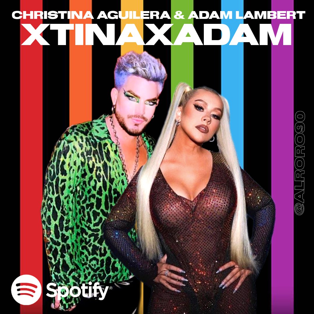 Let's celebrate the Lady Marmalade performance with their biggest hits... XtinaxAdam #playlist on @Spotify #NYCPride2023
#LGBTQIA 
@xtina @adamlambert🌈🌈🌈⬇️⬇️⬇️
spotify.link/D21AKdgkZAb