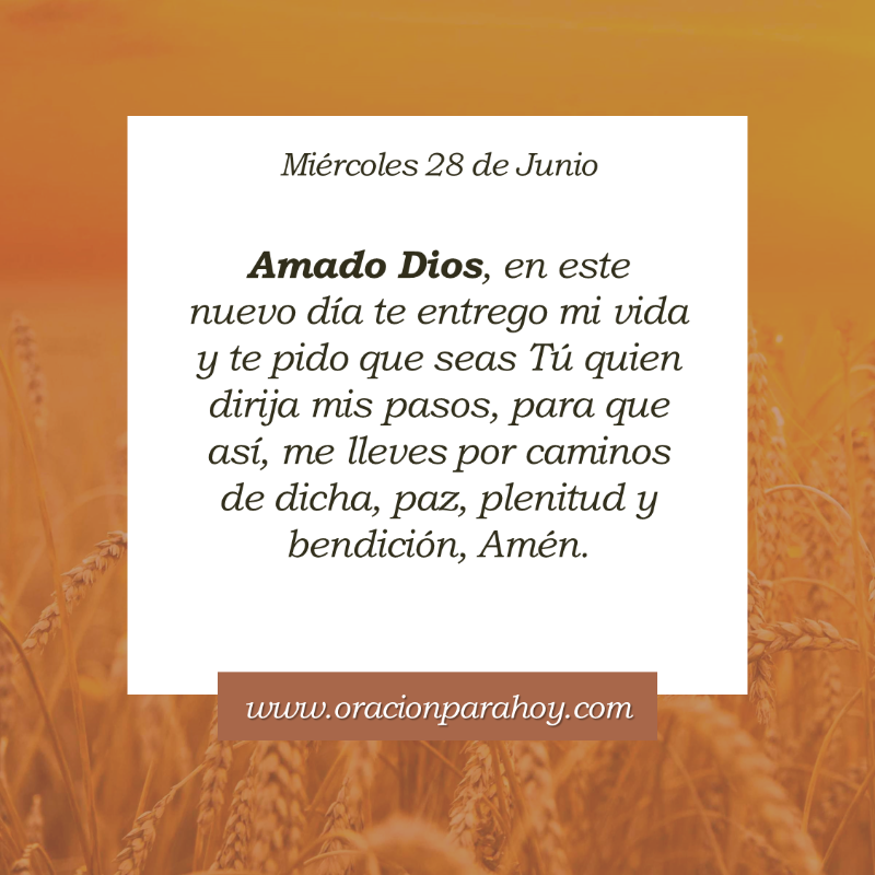 OracionParaHoy's tweet photo. Oración para hoy 28 de junio: https://t.co/A7VxDrbmQR