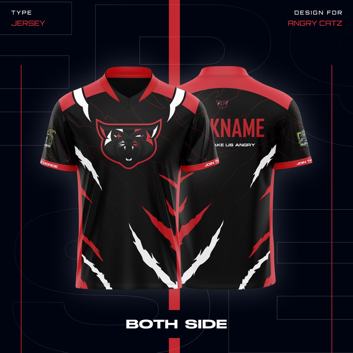RaphixDesign's tweet photo. Esports Jersey Design work for
@CatzAngry

My portfolio :
https://t.co/rTEQEs1kT9
.
.
#esports #esportsjersey #esportsjerseydesign #jersey #adobephotoshop #adobeillustrator #graphicdesign #graphicdesigner #freemockup #raphixdesign #raphixdesign #gamingjersey #eSports https://t.co/REjLn7SVtB