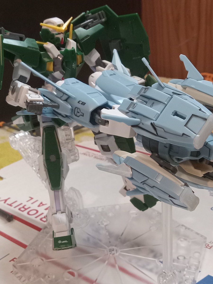 HpCollectables's tweet photo. @HpCollectables * Gundam Dynames * &amp; * Ptolemaios Arms * 1/144 Scale. Paneling, water decals  &amp; Gundam Markers! Still new to the game. #dynames https://t.co/MBpzNmKBlY