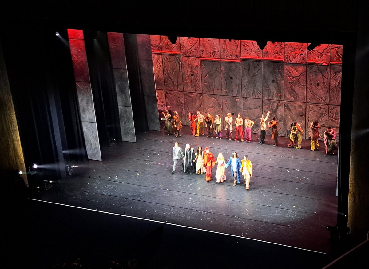 Thank you for another superb theatrical experience ❤️ 🔔 <a href="/ndpofficiel/">Notre Dame de Paris</a> <a href="/LincolnCenter/">Lincoln Center</a>
