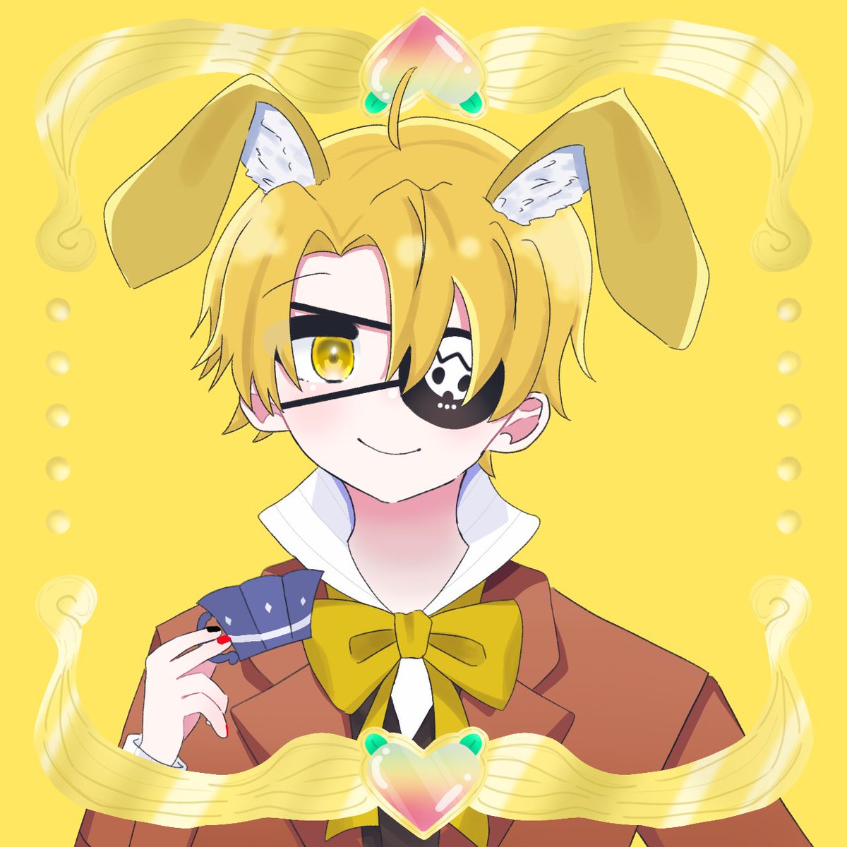 たっつんさん♠️💀 #からぴち #からぴち3周年 #カラフルピーチ素材