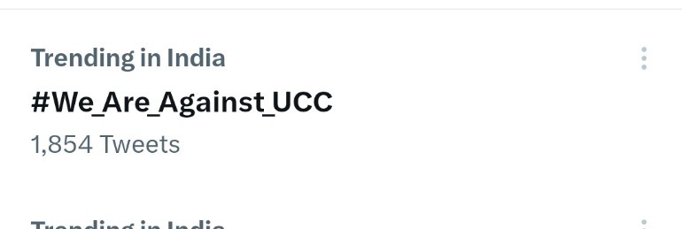 Can you make Top Trend 
#We_Are_Against_UCC