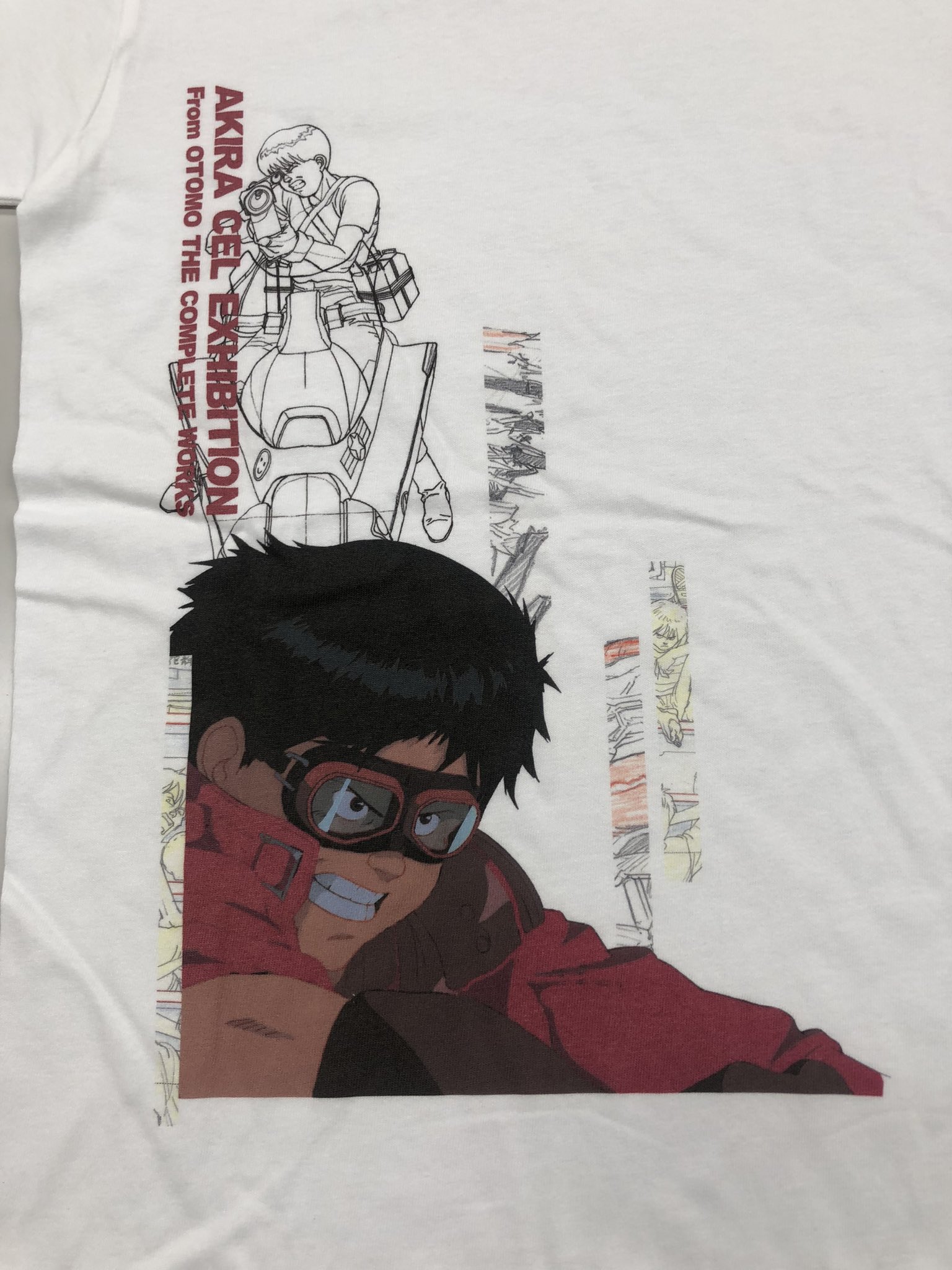 AKIRA セル画展tシャツ