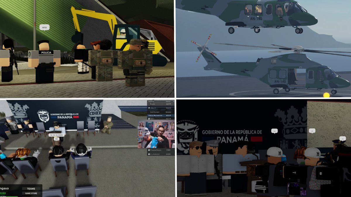 PANAMA_ROBLX's tweet photo. ¡Gracias por asistir a la inauguración de Gamboa/Canal de Panamá 2.0! Le agradecemos a nuestra comunidad por su incondicional apoyo.  

¡Ya somos casi 20K visitas! https://t.co/vjL29yyKXb