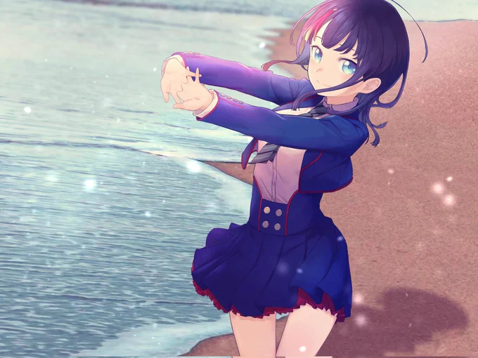 可愛いだけじゃないよ #ほっぺの斜線は可愛い