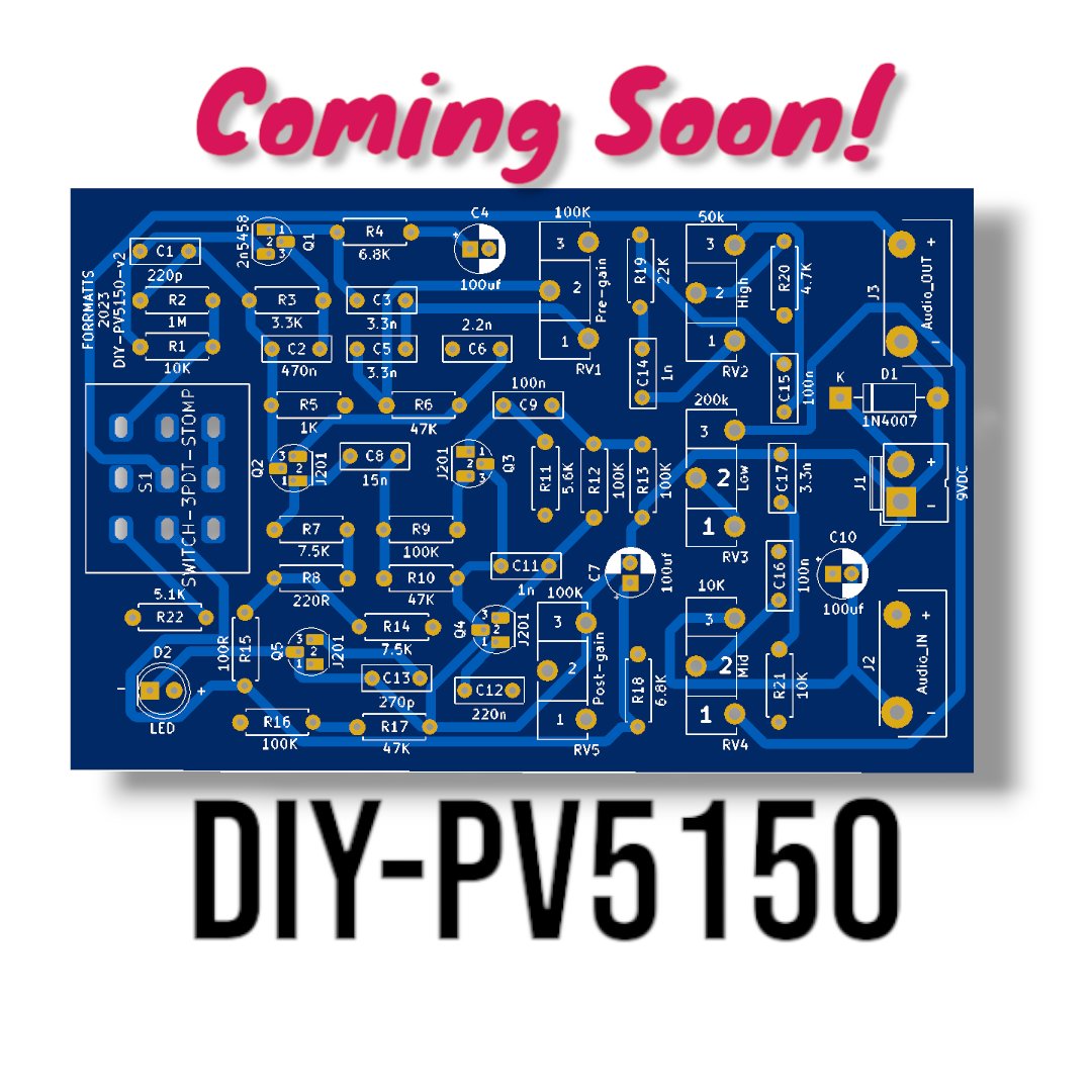 forrmatts's tweet photo. Check out our new DIY PCB clones. Available soon!
https://t.co/M0JyD1UMYv
#diyguitarpedals, #diypedals, #guitarpedals, #pedalpcb, #Peavey5150, #guitar https://t.co/7xTSowTO1x