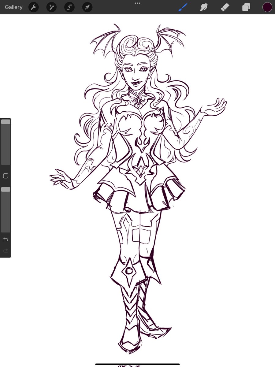 WASTEIISOLATION's tweet photo. lilli wip :) https://t.co/wKgoyfvFik
