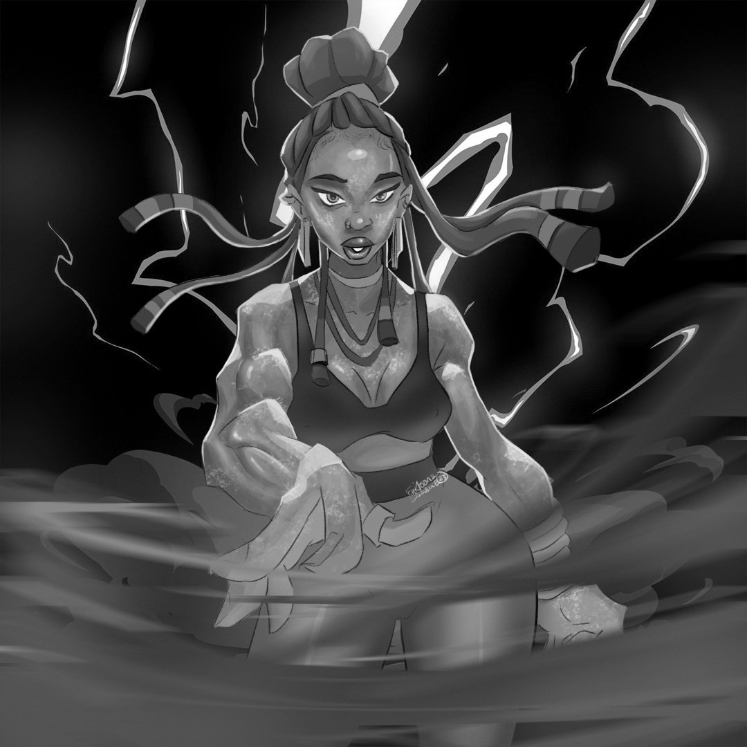 Let's embrace positive energy. 

#enktoonz #trending #drawing #illustration #illustrationartists #artwork #africanartist #characterdesign #conceptart #concept #film #storytelling #storyboardartist #process #digitalartist #digitalart #digitalpainting #animation #2danimation #2d