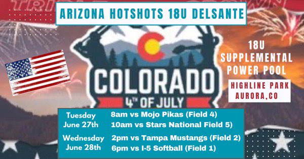 Off to a great 2-0 start in the TCS 18U Supplemental Power Pool today. The team put up 28 runs including 11 💣!!  Two more games on Wednesday: