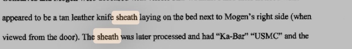 Why was the found placement of the sheath changed? First it was said it was found on the bed beside Maddie, now it’s changed to found under the comforter?!!! Sounds suspicious to me!! #BryanKohberger #Idaho4 #idahohomicides