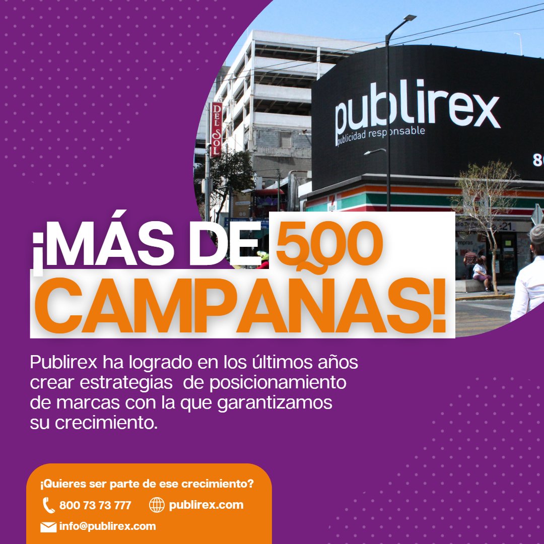 El uso de la #publicidad programática está en aumento en #México Llega a Miles de personas con #Publirex 
publirex.com 

#estrategiademarca #branding #medios #mediosexteriores #publicidaddigital #estrategiapublicitaria #marketing #publicidadmx #PantallasLed #campañas
