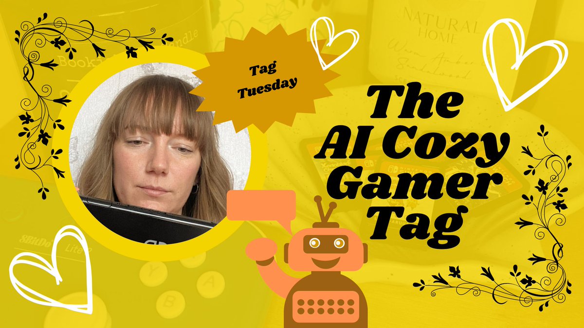 LauraPlaysG's tweet photo. I asked chat GPT for a Cozy Gamer Tag for Tag Tuesday, and this is how it went...!
https://t.co/ACE4BBgPjH

#gamer #cozygamer #Nintendo https://t.co/tEKtfbglHi