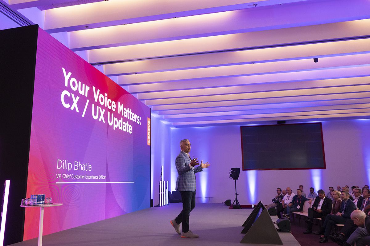 Customer, user, or employee, every voice matters when creating better experiences for all. That was the theme of my talk at <a href="/Lenovo/">Lenovo</a>'s Customer Advisory Forum in Barcelona.