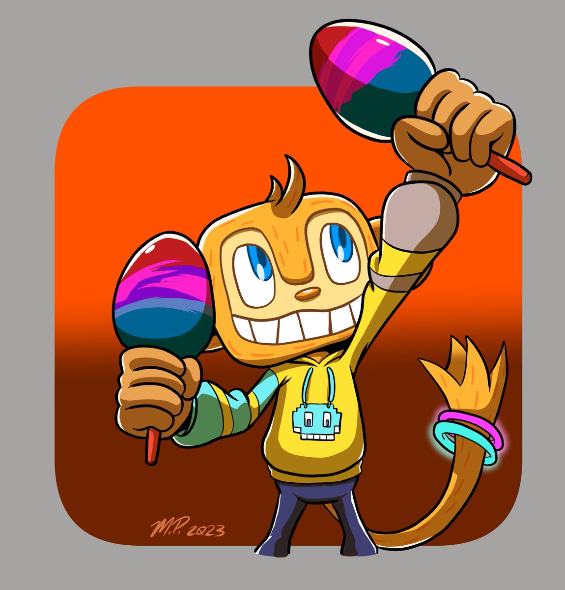 RacerSonic's tweet image. The color is orange
#sambadeamigo #SEGA