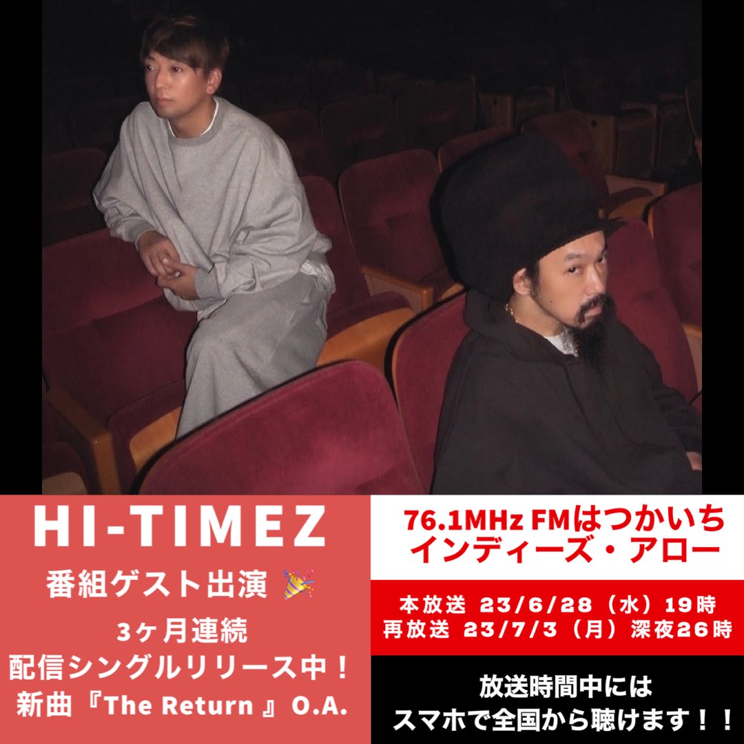 HI-TIMEZ tweet media