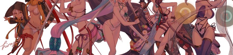 源頼光(Fate) 「40-44 完成のお披露目までしばらくお待ちください」|柊祈のイラスト