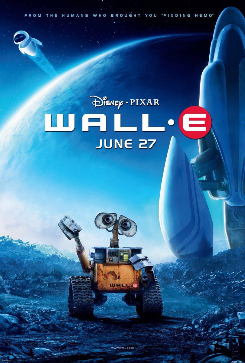 🎬MOVIE HISTORY: 15 years ago today, June 27, 2008, the movie ‘WALL-E’ opened in theaters!

#BenBurtt #ElissaKnight #JeffGarlin #KathyNajimy #FredWillard #JohnRatzenberger #SigourneyWeaver #AndrewStanton @Disney #Pixar #WALLE