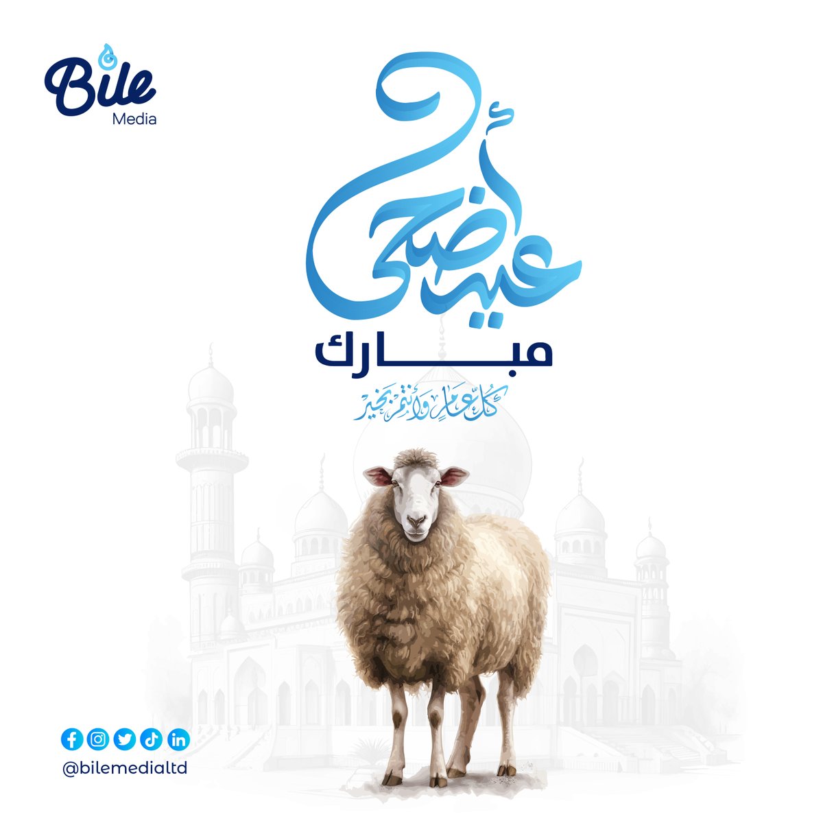 bilemedialtd's tweet photo. 𝗖𝗶𝗶𝗱 𝗪𝗮𝗻𝗮𝗮𝗴𝘀𝗮𝗻 dhammaan ummadda muslimiinta ah meel walba oo aad joogtaan, munaasabadda Ciidul-adxa awgeed waxaan idin leennahay farxad iyo damaashaad kula ciida ehellada iyo asxaabta.
𝗖𝗶𝗶𝗱 𝗪𝗮𝗻𝗮𝗮𝗴𝘀𝗮𝗻!
#CiidMubaarak #biletv #BileMedia #EidAlAdha #Somalia https://t.co/lEQEEWpgBH