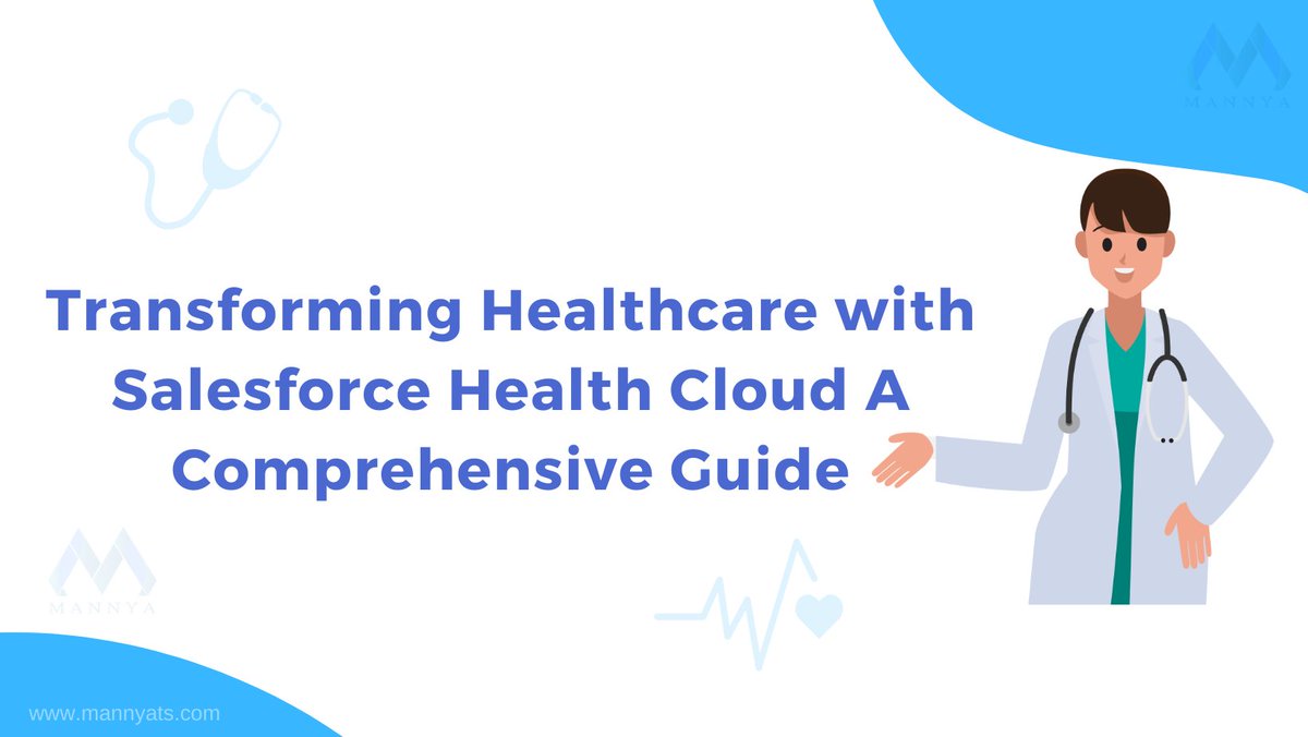 Transforming Healthcare with Salesforce Health Cloud A Comprehensive Guide. 
lnkd.in/gVpd6ADB
#slaesforcecloud #healthcare #healthcareanalytics #healthcloud #salesforcedevelopment #clouddevelopment #mannyatechnosolutions #mannyats