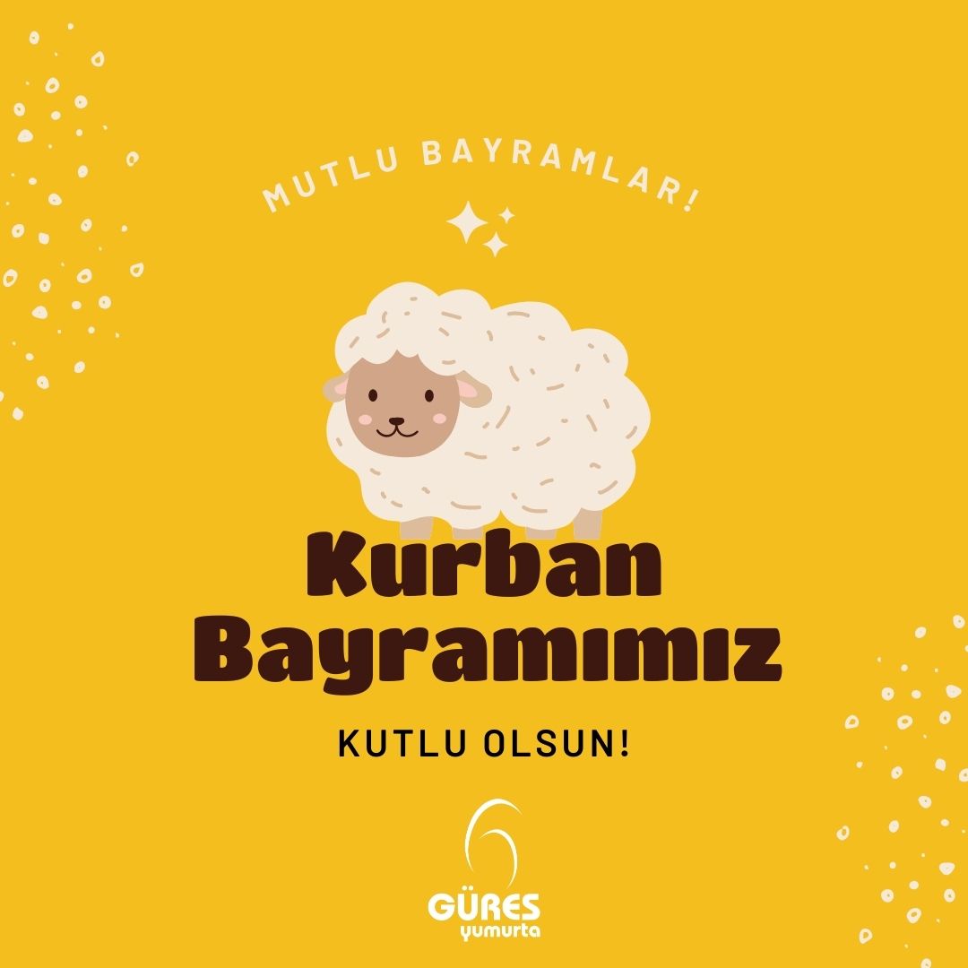 Kurban Bayramımız kutlu olsun.

#KurbanBayramı #mutlubayramlar #iyibayramlar #GüresYumurta