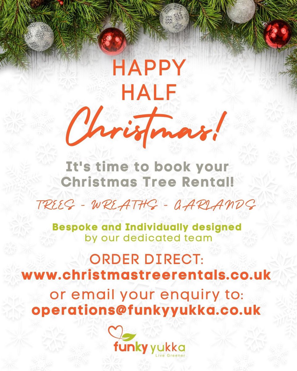 FunkyYukka's tweet photo. 🎄🎅 BREAKING NEWS! 🎅🎄

Can you believe we are just 6 months away from the most wonderful time of the year! 🎉🎁 

Christmas is just around the corner, and our festive order book is OPEN! ✨🌟✨

🎄 SAVE THE DATE: December 25th 2023! 🎄

📅 It's time to mark your calendars! https://t.co/vr89AaJ7CQ