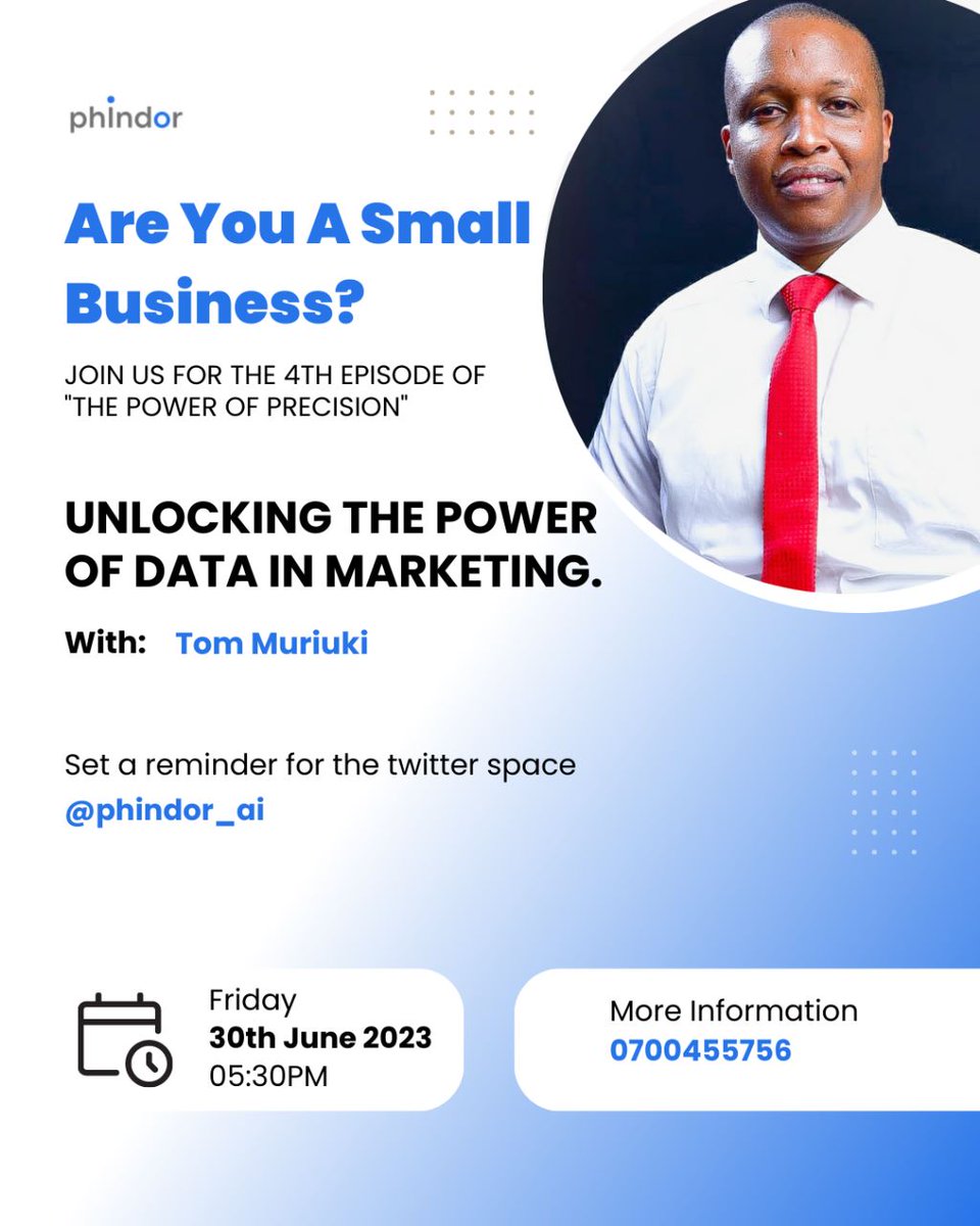 Discover the power of data in driving successful marketing strategies for  MSMEs. Learn how to leverage customer insights, analyze trends, and make informed decisions to maximize your marketing ROI. 
<a href="/lisaapp_/">Lisa App</a> 
<a href="/AjiraDigital/">Ajira Digital</a> 
<a href="/KEPSA_KENYA/">KEPSA KENYA</a>